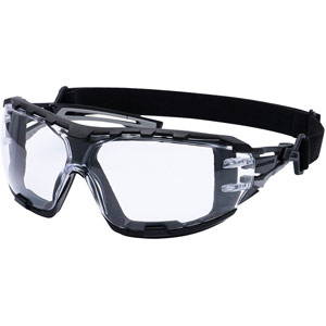 Portwest Anthracite Wraparound Plus - Clear