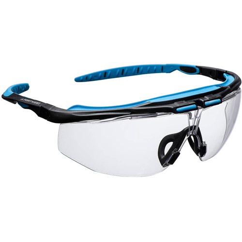 Portwest Peak KN Safety Glasses - Clear