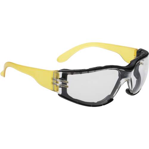 Portwest Wrap Around Plus Spectacles - Clear