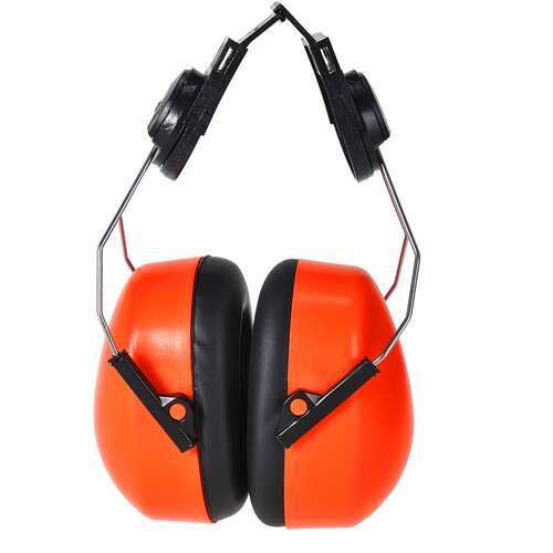Portwest Endurance HV Clip-On Ear Protector - Orange