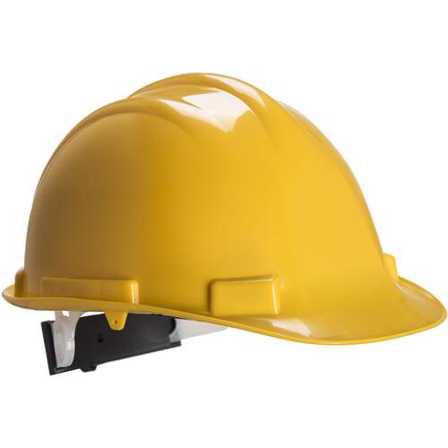 Portwest Expertbase Wheel Safety Helmet - Yellow
