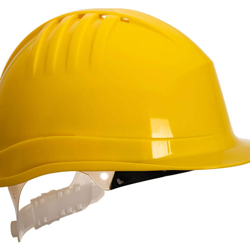 Portwest Expertline Safety Helmet (Slip Ratchet) - Yellow