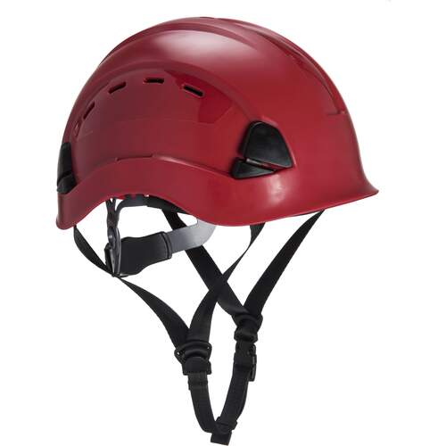 Portwest Height Endurance Mountaineer Helmet  - Red