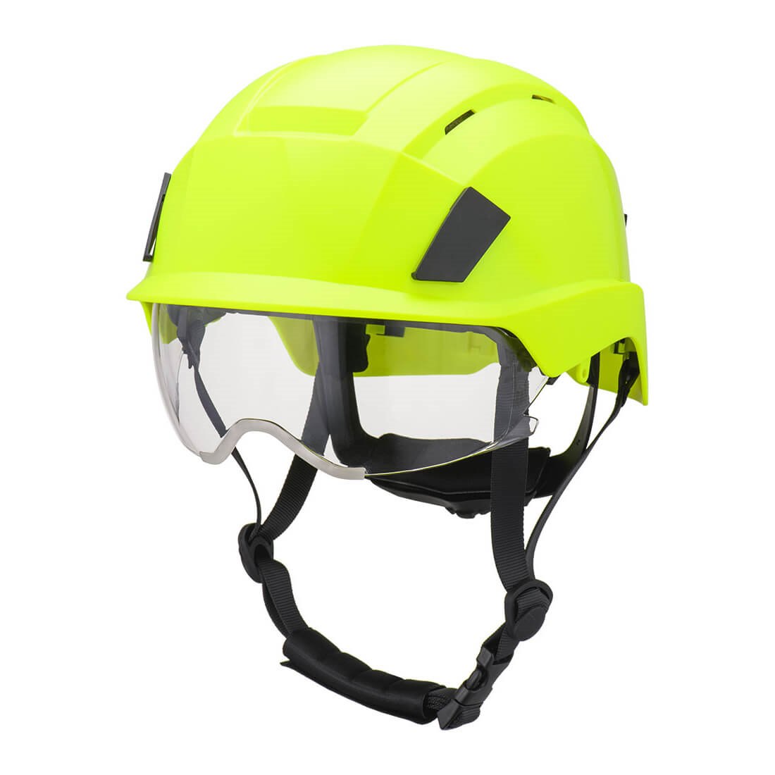 Portwest Integrated Visor Helmet - Bright Yellow