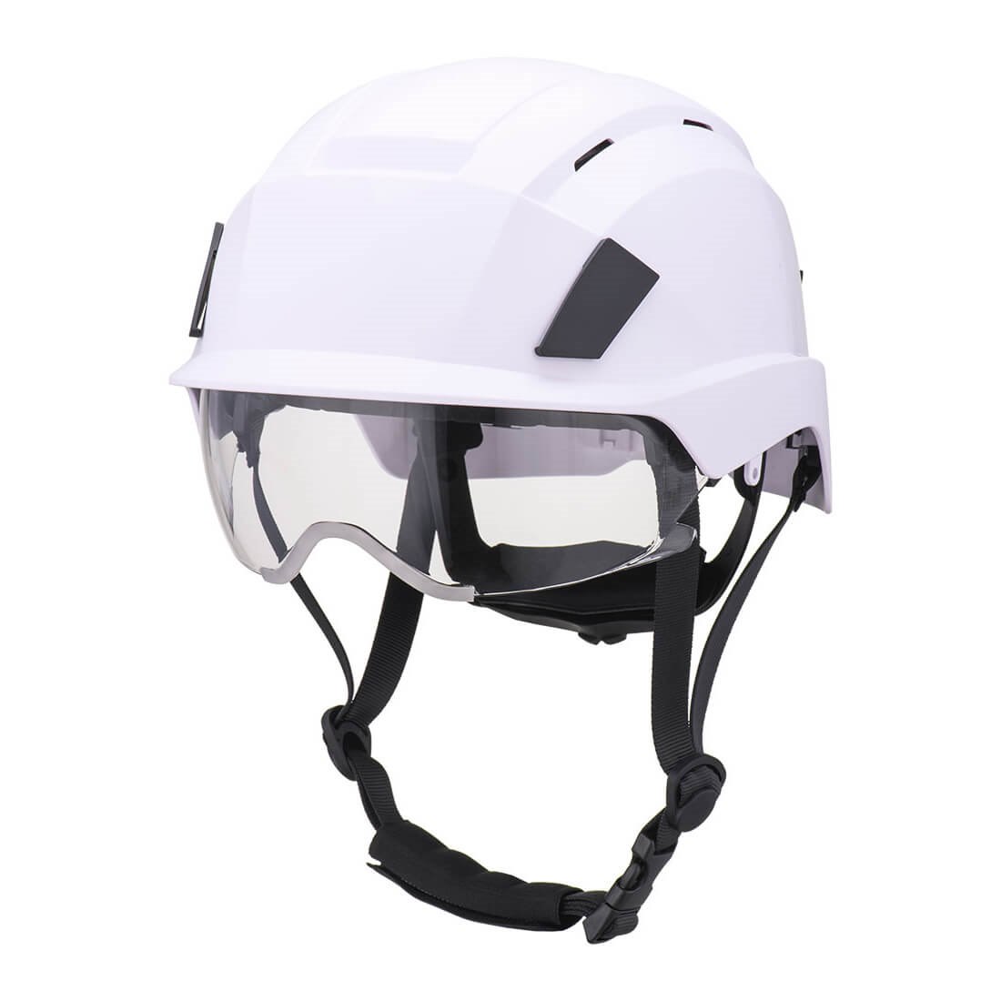 Portwest Integrated Visor Helmet - White