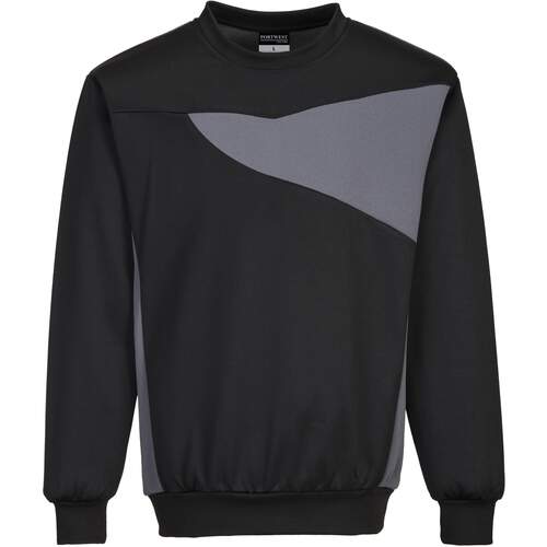 Portwest PW2 Sweatshirt - Black/Zoom Grey