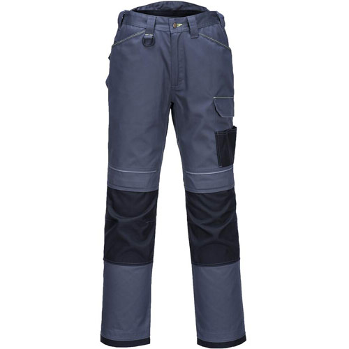 Portwest PW3 Lightweight Stretch Trousers - Zoom Grey/Black