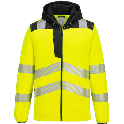 Portwest Hi-Vis Technical Fleece - Yellow/Black