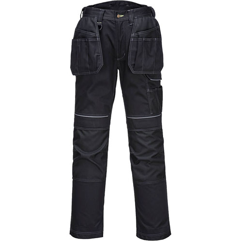 Portwest PW3 Lined Winter Holster Trousers - Black