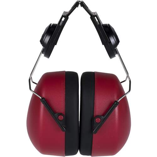 Portwest Clip-On Ear Protector - Red
