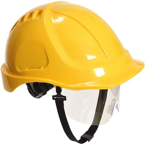 Portwest Endurance Plus Visor Helmet - Yellow