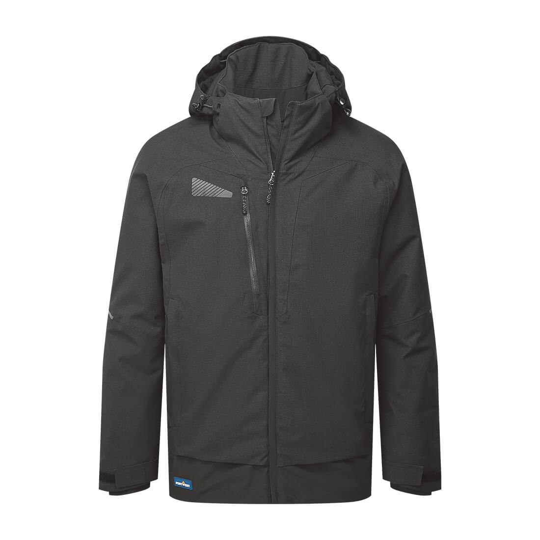 Portwest DX4 Evolution Ripstop Winter Jacket - Black