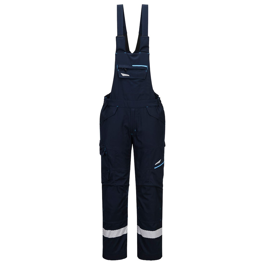 Portwest WX3 Modaflame Work FR Bib and Brace - Navy