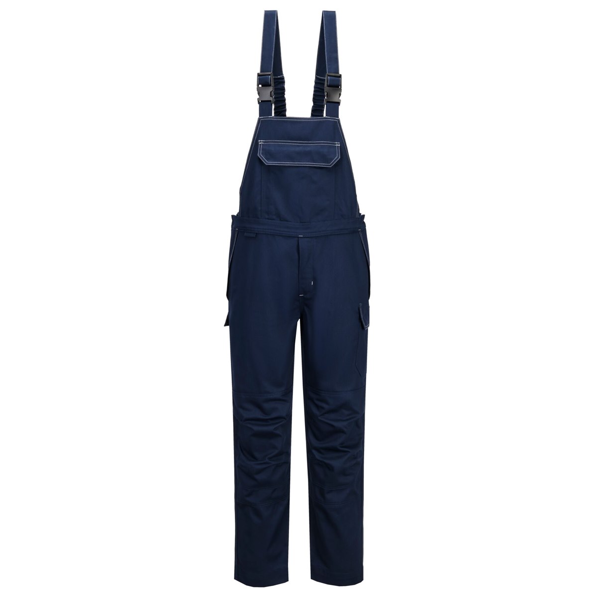 Portwest Bizflame Work FR Bib and Brace - Navy