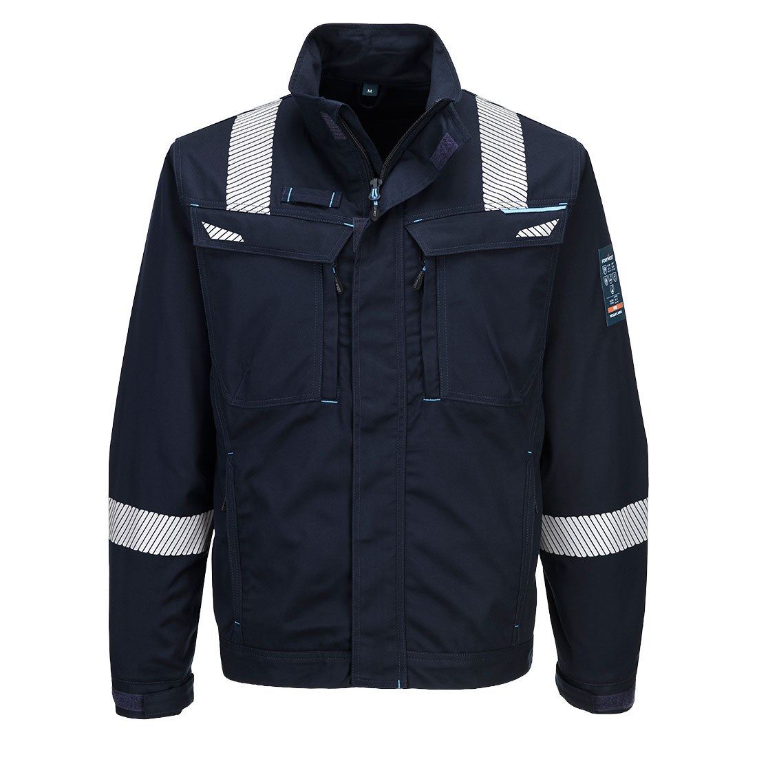 Portwest WX3 Modaflame Work FR Jacket - Navy