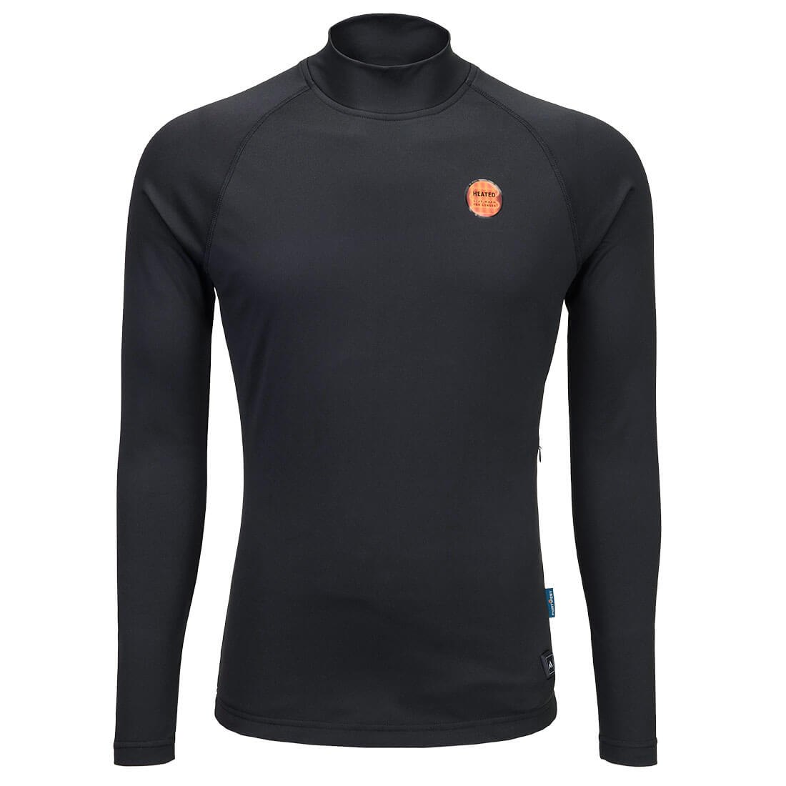 Portwest Heated Base Layer Top L/S - Black