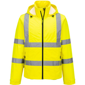 Portwest Hi-Vis Lightweight Packable Jacket - Yellow