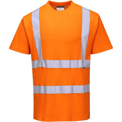 Portwest Cotton Comfort Short Sleeve T-Shirt - Orange