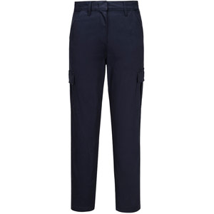 Portwest Women's Stretch Cargo Trousers - Dark Navy