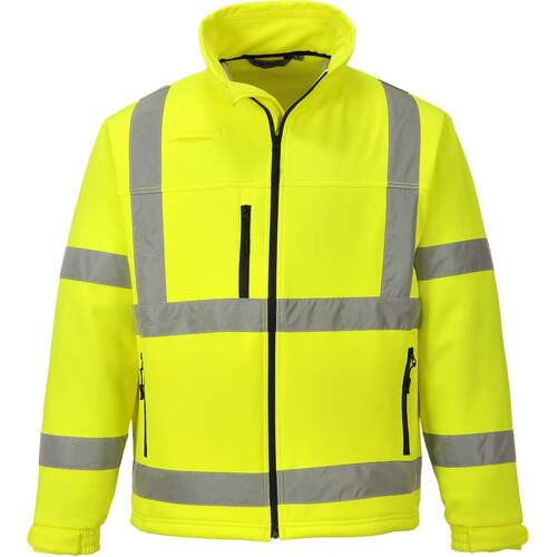 Portwest Hi-Vis Classic Softshell Jacket (3L) - Yellow