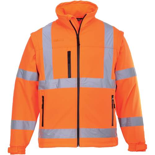 Portwest Hi-Vis Softshell Jacket (3L) - Orange