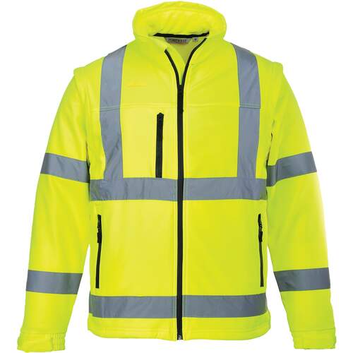 Portwest Hi-Vis Softshell Jacket (3L) - Yellow