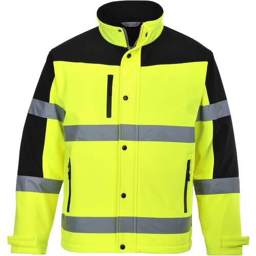 Portwest Two Tone Softshell Jacket (3L) - Yellow