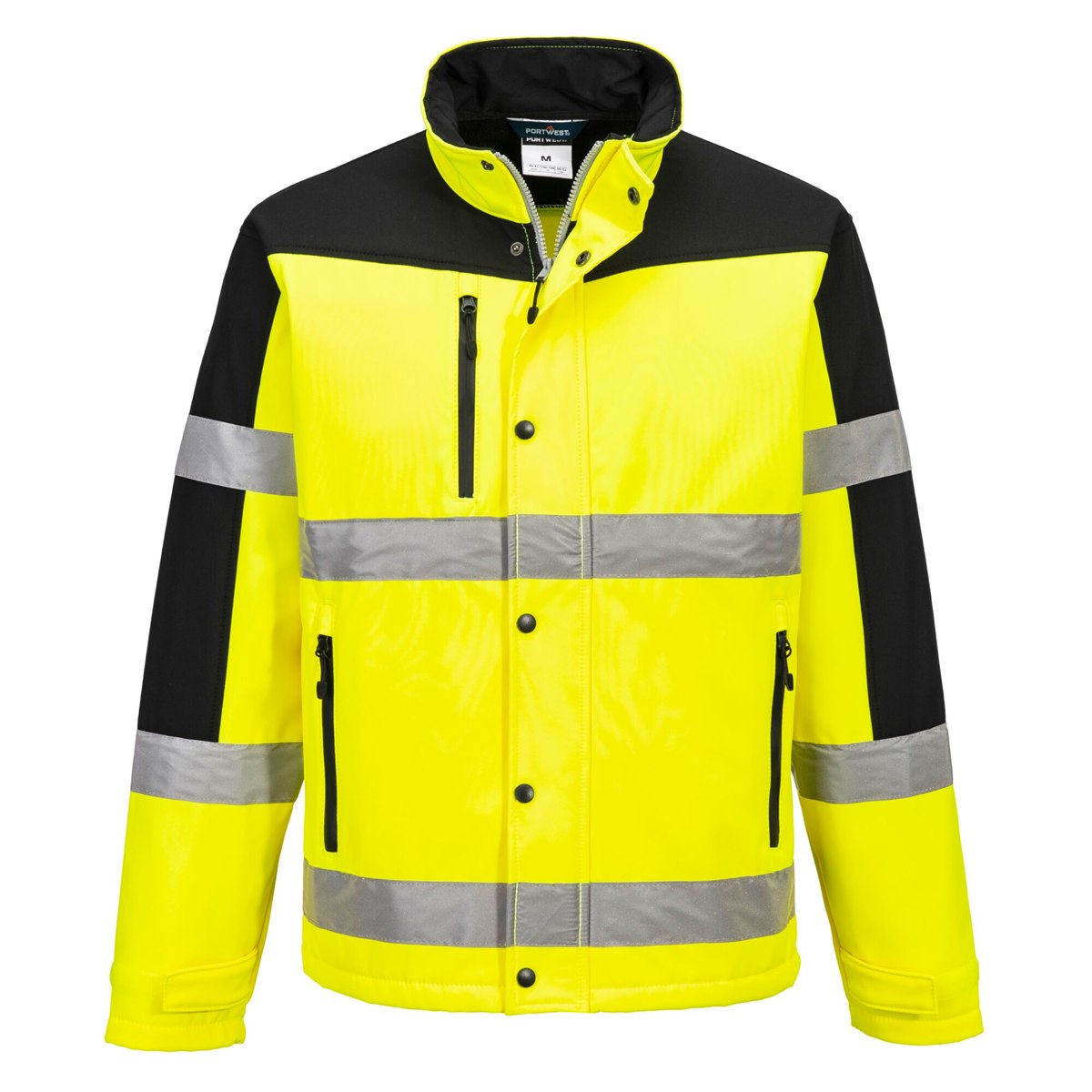 Portwest Two Tone Softshell Jacket (3L) - Yellow