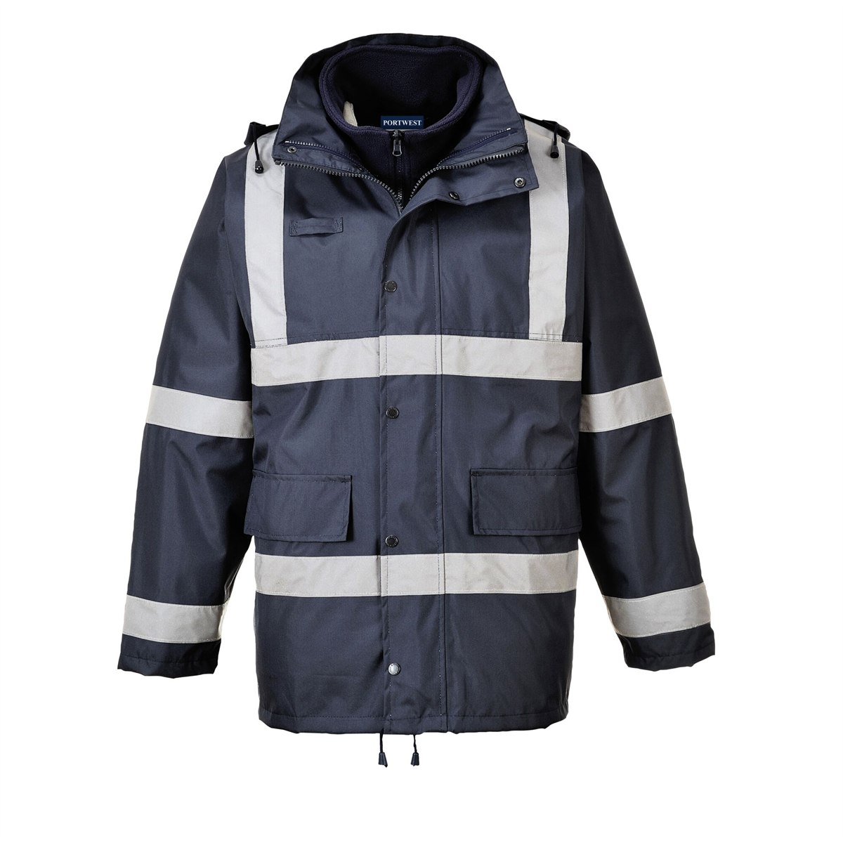 Portwest Iona 3-in-1 Traffic Jacket - Navy