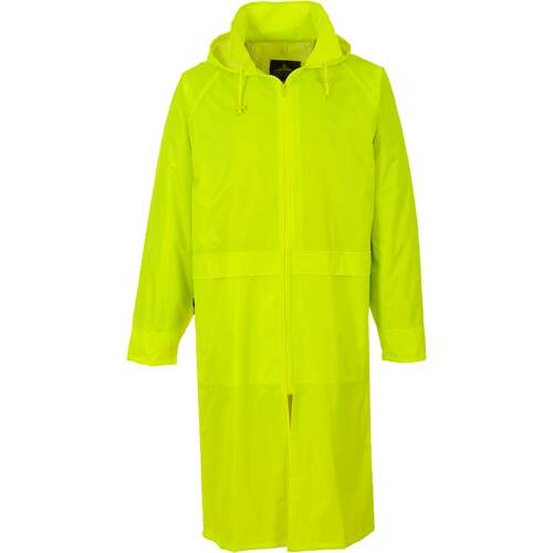 Portwest Classic Rain Coat - Yellow