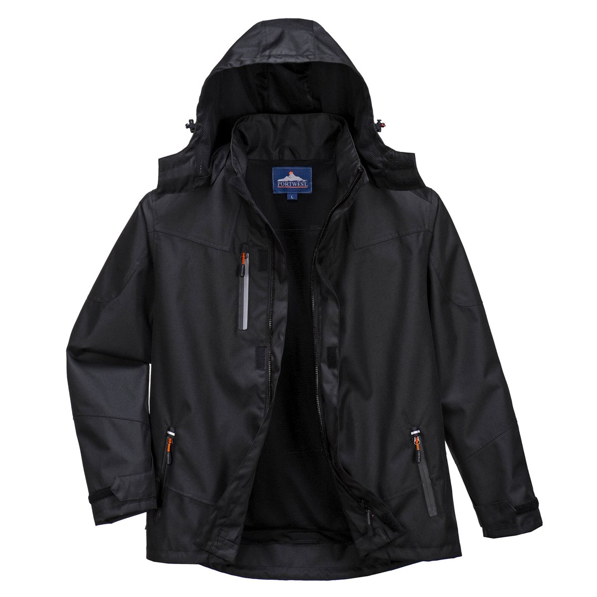 Portwest Outcoach Jacket - Black