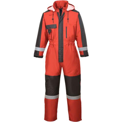 Portwest Winter Coverall - Red