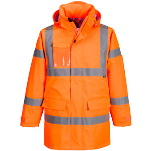 Portwest Hi-Vis Extreme Rain Jacket (3L) - Orange