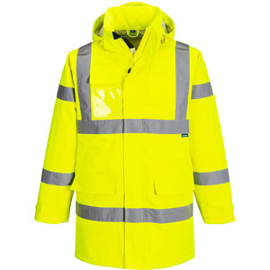 Portwest Hi-Vis Extreme Rain Jacket (3L) - Yellow