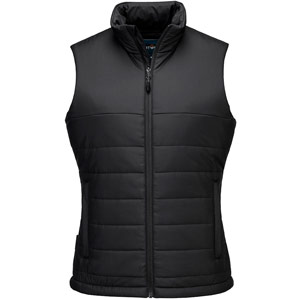 Portwest Professional Women's Insulated Baffle Gilet - Black