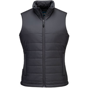 Portwest Professional Women's Insulated Baffle Gilet - Metal Grey