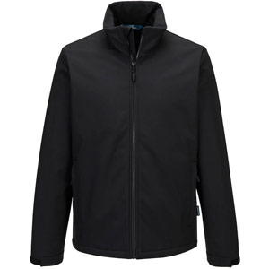 Portwest Heated Softshell Jacket (3L) - Black