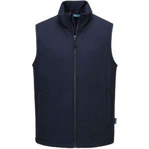 Portwest Heated Softshell Gilet (2L) - Navy