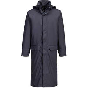 Portwest Flexatex Chem Long Coat - Dark Navy