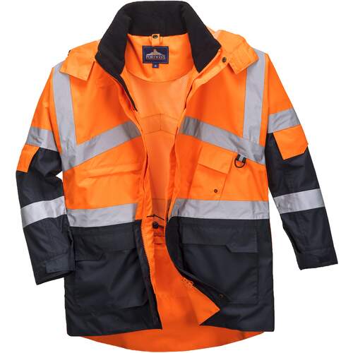 Orange/Navy