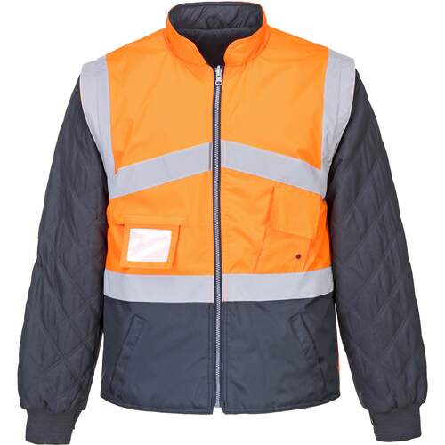 Orange/Navy