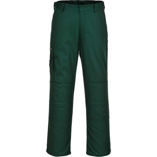 Portwest Bradford Trousers - Bottle Green Tall | The PPE Online Shop