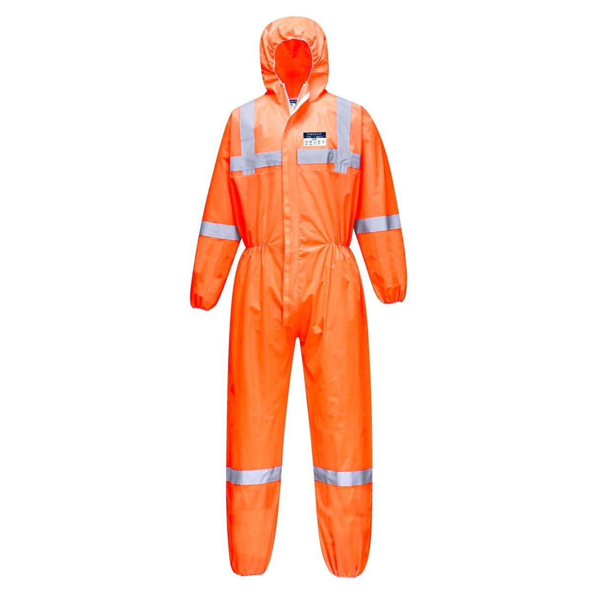 Portwest VisTex SMS Coverall Type 5/6 - Orange