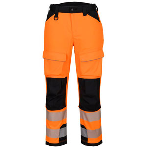 Portwest PW3 Hi-Vis Harness Trouser - Orange/Black