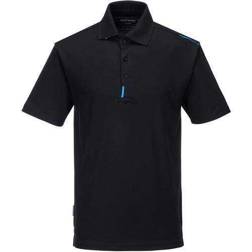 Portwest WX3 Polo Shirt - Black
