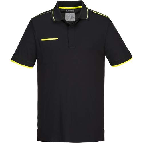 Portwest WX3 Eco Polo Shirt - Black