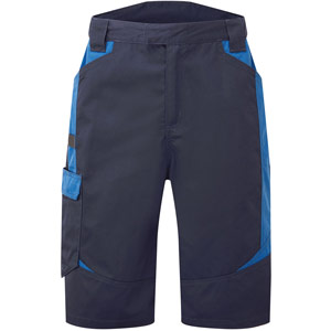 Portwest WX3 Industrial Wash Shorts - Navy