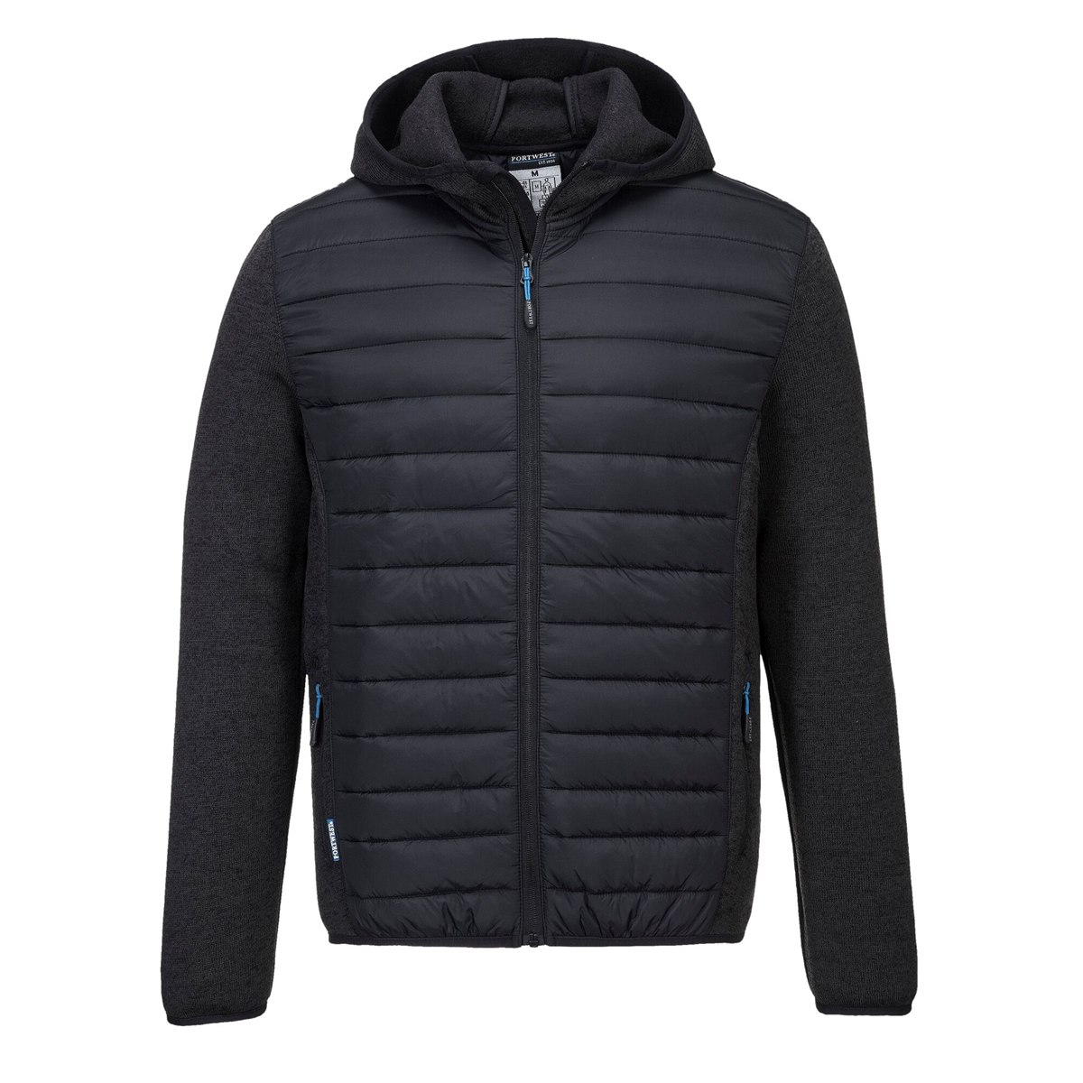 Portwest KX3 Hybrid Baffle Jacket - Grey Marl