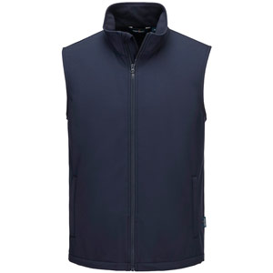 Portwest Print and Promo Softshell Gilet (2L) - Dark Navy