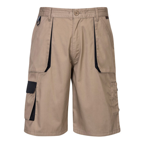 Portwest Texo Contrast Shorts - Epic Khaki